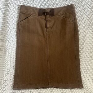 Ralph Lauren Women's Denim Pencil Skirt